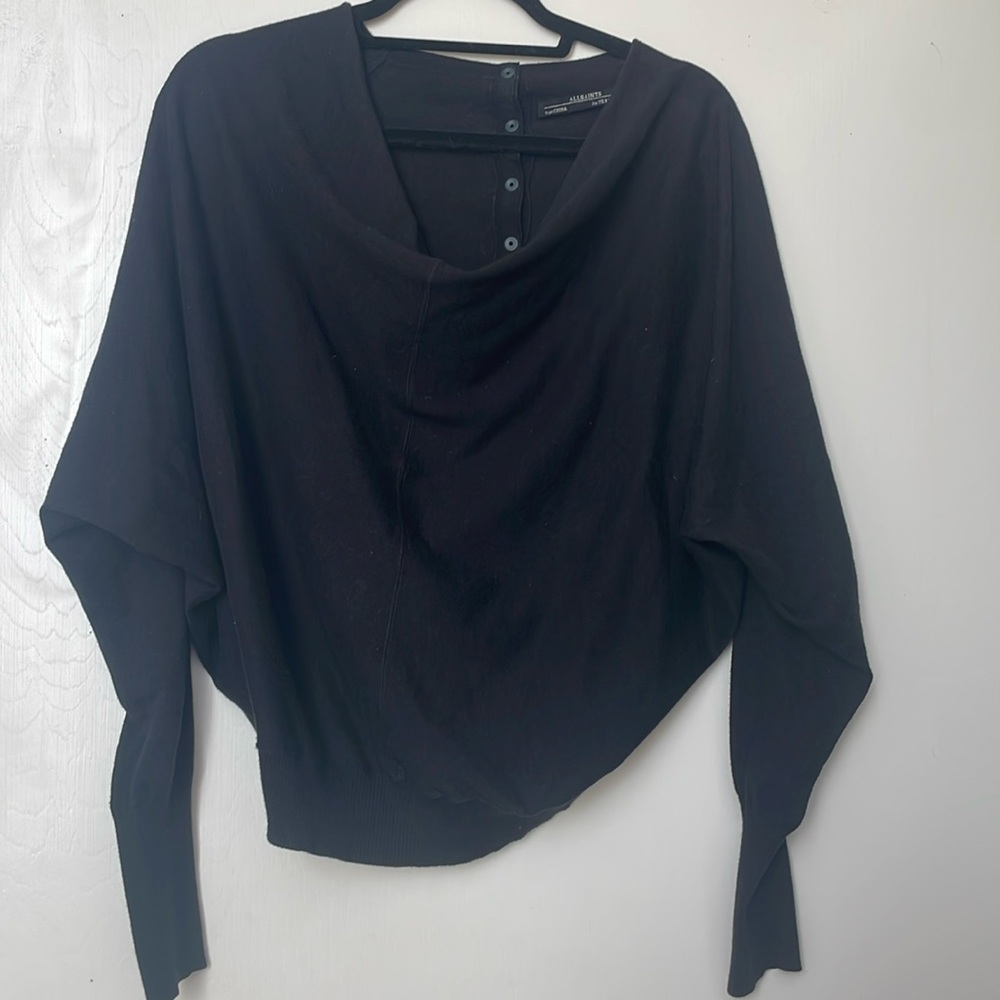 ALL SAINTS Cropped Sweater